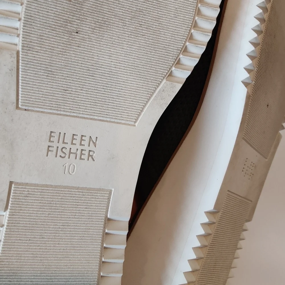 Eileen Fisher Telly Recycled Stretch Knit Wedge Sandal in gray